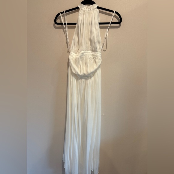 CIN CIN -  ROSETTE' MAXI DRESS - PEARL. - Picture 4 of 4
